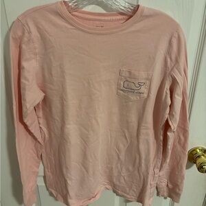 Vineyard Vines Pink Long Sleeve Shirt